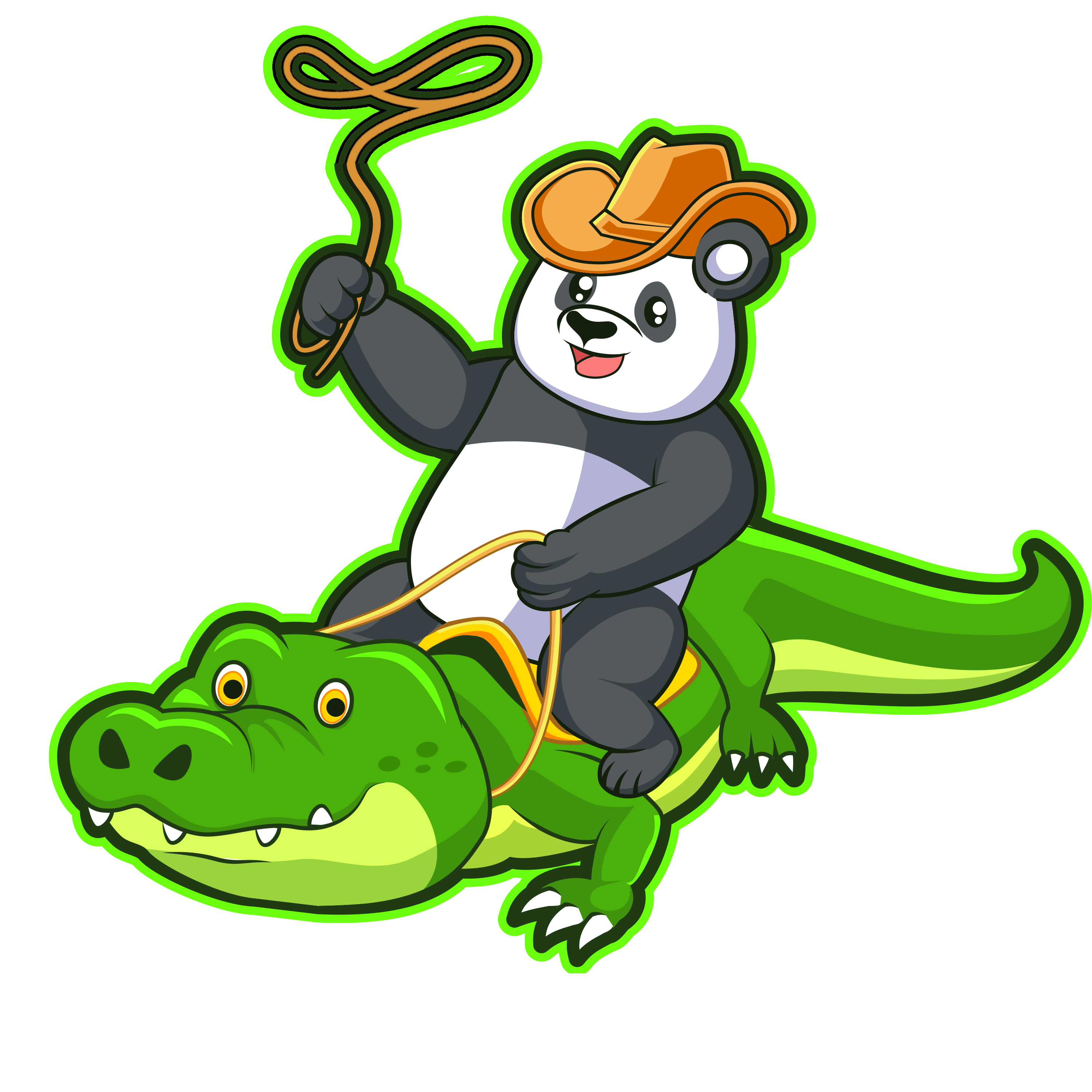 Alligator Panda